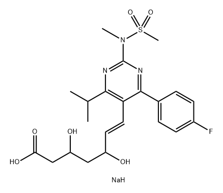 Rosuvastatin Sodium Salt (Mixture of (3R,5R), (3S,5S), (3R,5S) and (3S,5R) Isomers)