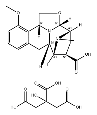 Quinocarcincitrate Structural