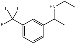 Benzenemethanamine, N-ethyl-α-methyl-3-(trifluoromethyl)- Structural