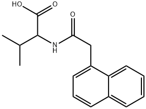 Valine, N-1-naphthylacetyl- (6CI) Structural