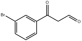 Benzenepropanal, 3-bromo-β-oxo- Structural