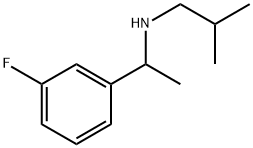 Benzenemethanamine, 3-fluoro-α-methyl-N-(2-methylpropyl)- Structural