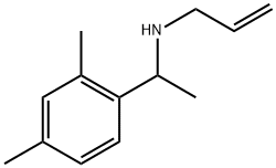 Benzenemethanamine, α,2,4-trimethyl-N-2-propen-1-yl- Structural