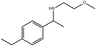 Benzenemethanamine, 4-ethyl-N-(2-methoxyethyl)-α-methyl- Structural