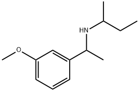 Benzenemethanamine, 3-methoxy-α-methyl-N-(1-methylpropyl)- Structural