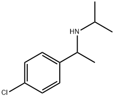 Benzenemethanamine, 4-chloro-α-methyl-N-(1-methylethyl)- Structural
