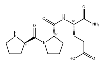 H-D-Pro-Pro-Glu-NH Structural