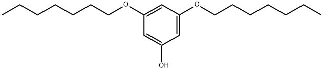Phenol, 3,5-bis(heptyloxy)- Structural