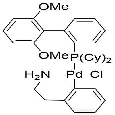 SPhos Pd G1, Methyl t-Butyl Ether Adduct Structural