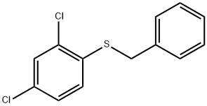 benzyl(2,4-dichlorophenyl)sulfane Structural