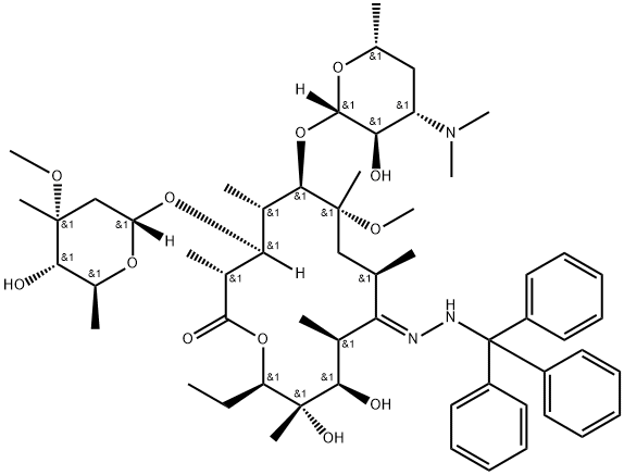 Clarithromycin Trityl Hydrazone Structural