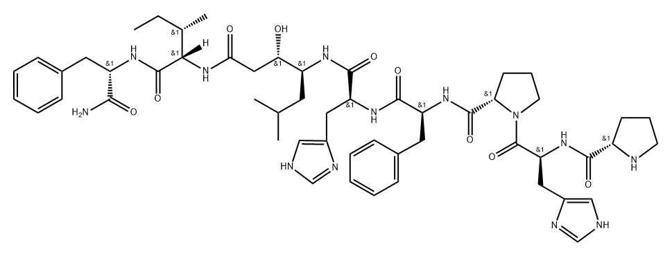 renin inhibitory peptide, R-PEP-27 Structural