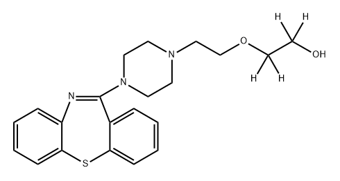 Quetiapine D4 Structural