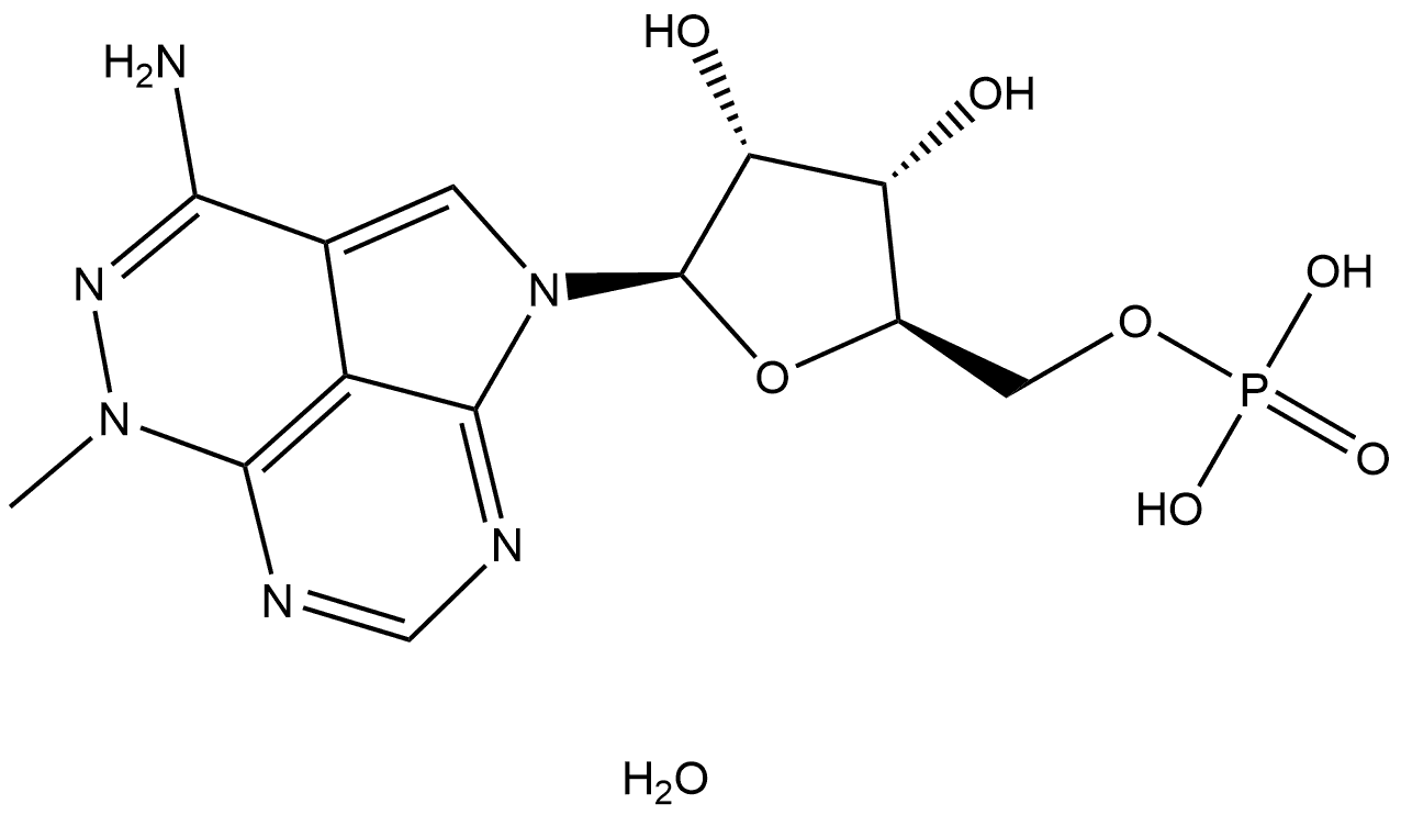 Triciribine phosphate monohydrate Structural