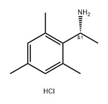 Benzenemethanamine, α,2,4,6-tetramethyl-, hydrochloride (1:1), (αR)- Structural