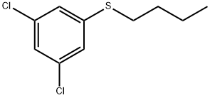 butyl(3,5-dichlorophenyl)sulfane Structural