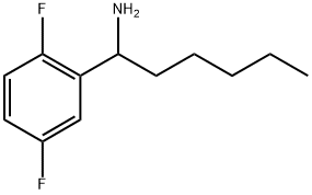Benzenemethanamine, 2,5-difluoro-α-pentyl- Structural
