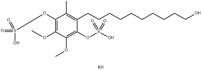 Dihydro Idebenone 1,4-O-Disulfate Dipotassium Salt