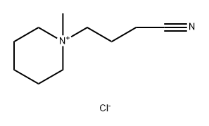 Piperidinium, 1-(3-cyanopropyl)-1-methyl-, chloride (1:1) Structural