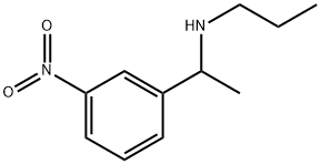 Benzenemethanamine, α-methyl-3-nitro-N-propyl- Structural