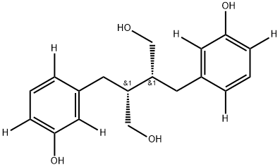 rac Enterodiol-d6 Structural