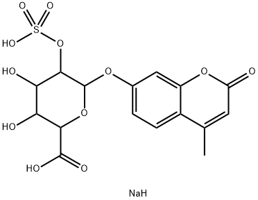 4-Methylumbelliferyl α-L-idopranosiduronic acid 2-sulphate sodium salt