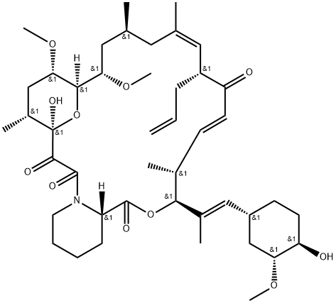 Δ23-FK-506 Structural