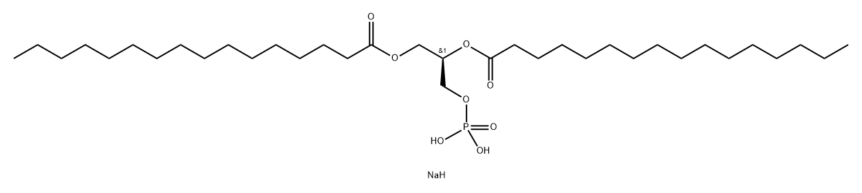 L-A-PHOSPHATIDIC ACID DIPALMITOYL*SODIUM Structural