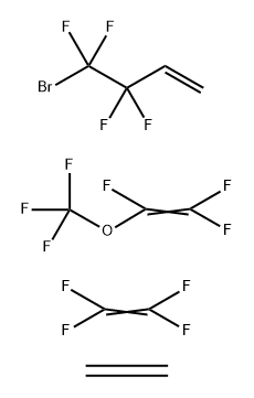 4-Bromo-3,3,4,4-tetrafluoro-1-butene polymer with ethene tetrafluoroethene and trifluoro(trifluoromethoxy)ethene