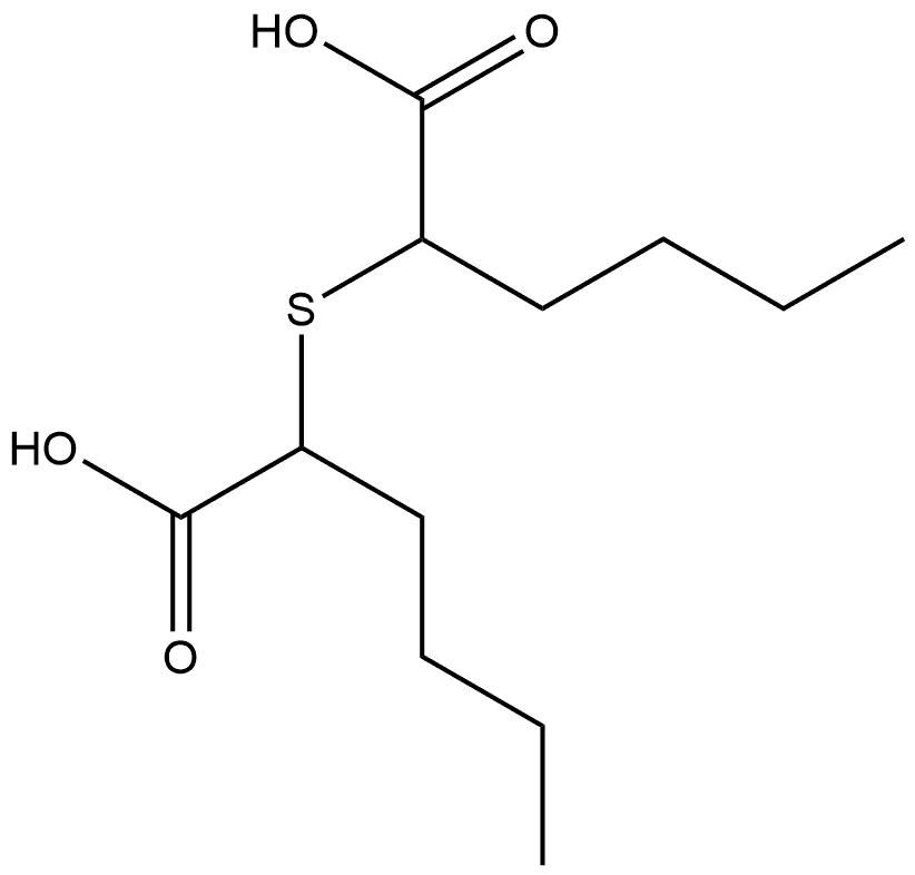 Hexanoic acid, 2,2'-thiodi- (6CI) Structural