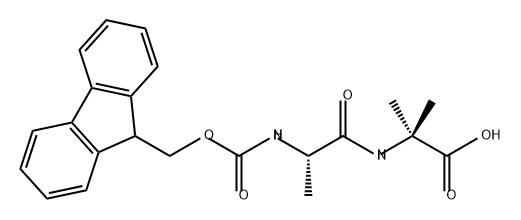 Fmoc-β-Ala-Aib-OH Structural