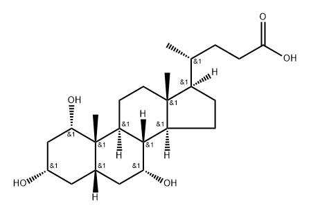 vulpecholic acid Structural