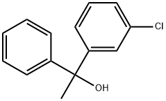 Benzenemethanol, 3-chloro-α-methyl-α-phenyl- Structural