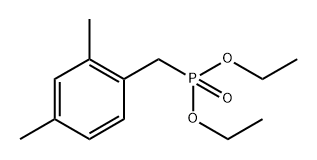 Diethyl 2,4-Dimethybenzylphosphonate Structural
