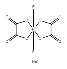 Phosphate(1-), bis[ethanedioato(2-)-κO1,κO2]difluoro-, sodium (1:1) Structural