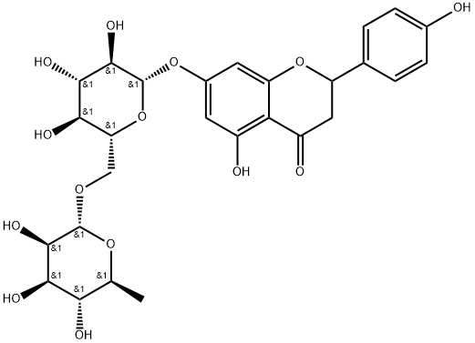 4H-1-Benzopyran-4-one, 7-[[6-O-(6-deoxy-α-L-mannopyranosyl)-β-D-glucopyranosyl]oxy]-2,3-dihydro-5-hydroxy-2-(4-hydroxyphenyl)-