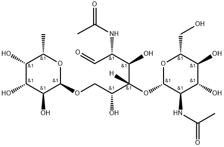 GlcNAcβ(1-4)[Fucα(1-6)]GlcNAc Structural