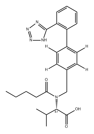 Valsartan D4 Structural