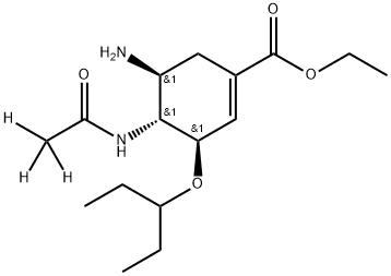 Oseltamivir-13CD3 Structural