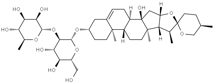 Dracaenoside F Structural