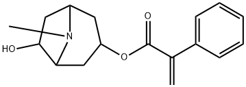 6-hydroxy-8-methyl-8-aza-bicyclo(3.2.1)octan-3-y1 2-phenylacrylate