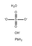 Lead hydroxide oxide sulfate Structural