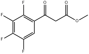Benzenepropanoic acid, 2,3,4,5-tetrafluoro-β-oxo-, methyl ester Structural