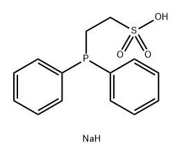 Ethanesulfonic acid, 2-(diphenylphosphino)-, sodium salt (1:1) Structural