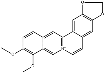 Dehydroberberine Chloride Structural