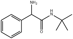 Benzeneacetamide, α-amino-N-(1,1-dimethylethyl)- Structural
