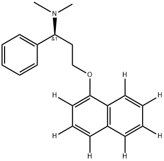 Dapoxetine-d7 HCl Structural