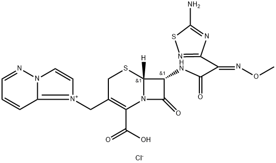 Cefozopran hydrochloride Structural