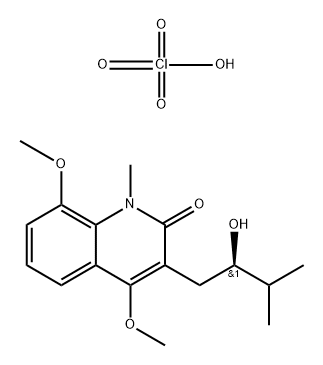 Lunacridine perchlorate Structural