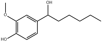 Benzenemethanol, 4-hydroxy-3-methoxy-α-pentyl- Structural